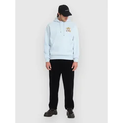 Volcom Noder Po moški pulover s kapuco light blue acid