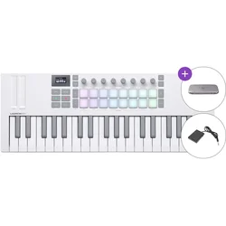 Novation Launchkey Mini 37 MK4 SET MIDI keyboard White