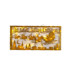 WALLXPERT XMASGOLD 012 Zidna dekoracija