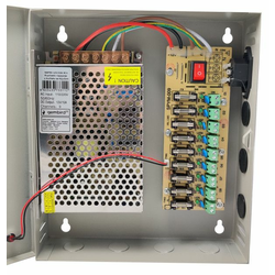 GEMBIRD NAPRK-12V/10A-9CH napajanje sa kljucem/ 1.5A/CH (2227)