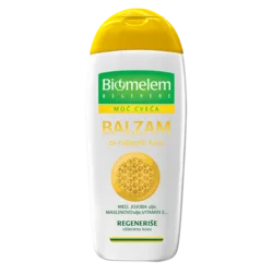 Biomelem Moć cveća Balzam za kosu sa medom, 222 ml