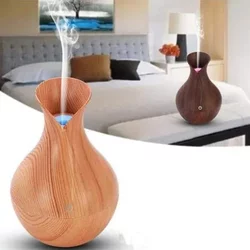 Ultrasonični aroma difuzer drvenog dizajna Braon
