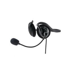 Hama NHS-P100 pc naglavne slušalice sa mikrofonom 3,5 mm priključak sa vrpcom, stereo na ušima crna