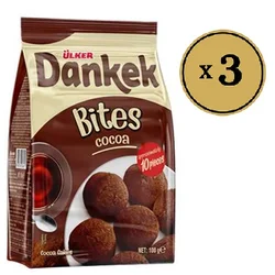 Ulker Dankek Masni kakao biskvit 100g, 3 komada