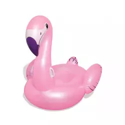 Bestway Maxi Flamingo na napuhavanje s ručkama, 173x170 cm