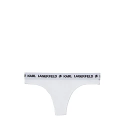 Karl Lagerfeld Tangice črna/bela