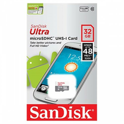 SANDISK spominska kartica 32GB Ultra Android 48MB/s Micro SDHC Class10 UHS-I