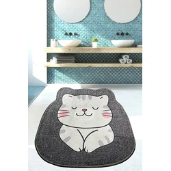 Lessentiel Maison Prostirka za kupatilo 200cm Siva
