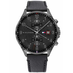 TOMMY HILFIGER Analogna ura, črna