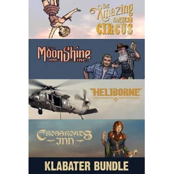 Klabater Bundle: The Amazing American Circus, Moonshine Inc., Heliborne and Crossroads Inn XBOX LIVE Key EUROPE
