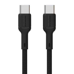 Dudao L9C USB-C - USB-C Kabel 1m, 65W, Črn