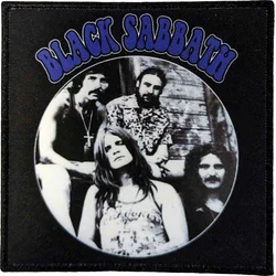 Black Sabbath Band Photo Circle Našitek za šivanje