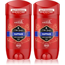 Old Spice Captain trdi deodorant za moške 2x85 ml