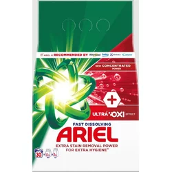 Ariel pralni prašek, Ultra Oxi Effect, 1,65 kg, 30 pranj