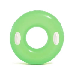 shumee Plavalni obroč z ročaji 76 cm zelene barve INTEX 59258
