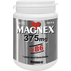 VITABALANS OY vitamini Magnex 375 mg + B6, 180 tablet