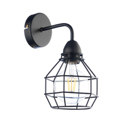 ONLI - Zidna svetiljka SPIDER 1xE27/15W/230V crna