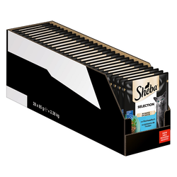 Sheba Vlažna hrana za mačke, Okeanska Riba, 85g