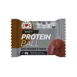Vitalia Proteinska loptica, Crna čokolada i macha, 40g