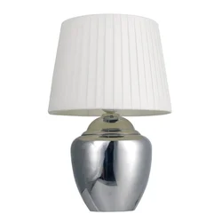 Stona lampa 1xE27/25W/230V sjajni hrom