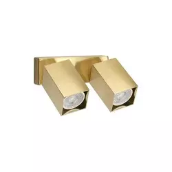 Ideal Lux - LED zidno reflektorsko svetlo DYNAMITE 2xGU10/7W/230V CRI 90 mesing