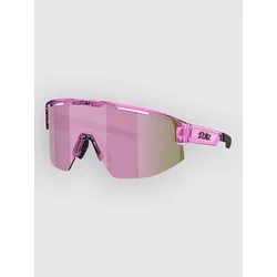 BLIZ Active Eyewear Matrix Small Transparant Pink Sunglasses brown w rose multi