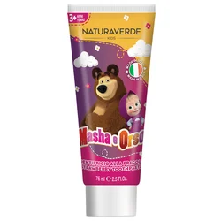 NATURAVERDE Deč?a pasta za zube ?agoda Maša i medved 75ml