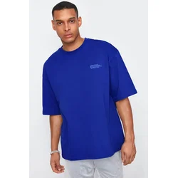 Trendyol Muška majica TMNSS23TS00084, Plava