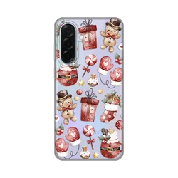 Silikonska maska za Samsung A366B Galaxy A36 5G, Cozy Christmas