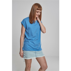 Urban Classics Curvy Majica, modra