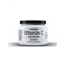 Nutrigold Vitamin C u prahu (askorbinska kiselina) 500g - Nutrigold