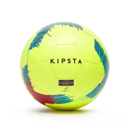 LOPTA ZA FUDBAL HYBRID F500 LIGHT VELIČINA 4 - ŽUTA