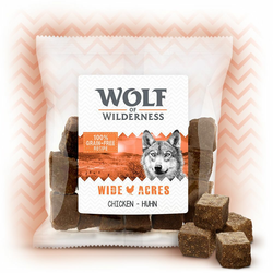 3x180g Wolf of Wilderness prigrizki za pse, - High Valley  govedina