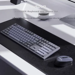 Ausdom Tastatura, Bežična, Siva