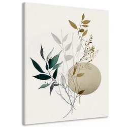 Slika rastline v boho stilu - 100x150