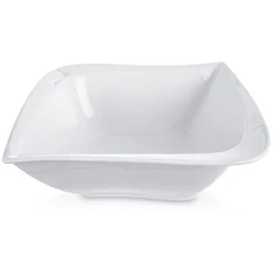 Vilde Velika skleda 1,3 L iz belega porcelana - elegantna in vsestranska