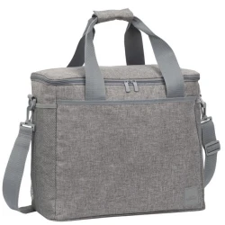 RIVACASE 5736 hladilna torba 30l za 36 x 0,5l pločevink - siva