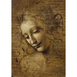 BlueBird - Puzzle Leonardo da Vinci: La Scapigliata, 1506-1508 - 1 000 kosov
