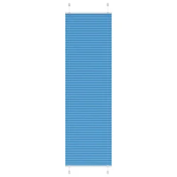 Plisirana zavjesa Plava 60x200 cm Širina tkanine 59,4 cm Poliester