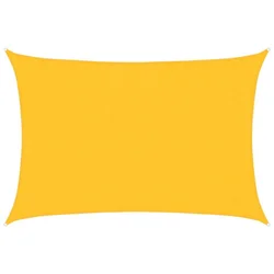 Jedro za zaštitu od sunca 160 g/m2 žuto 3 x 4,5 m HDPE