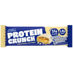 Applied Nutrition Proteinska čokoladica Crunch Bar, Bela čokolada kikiriki, 62g