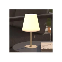 Atmosphera - LED RGB punjiva spoljna stona lampa ZACK LED/3,7V IP44 bež