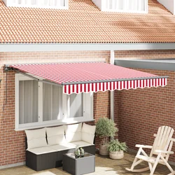 Okvir tende Crvena i bijela 350 x 250 cm