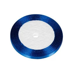 Satenast trak - 6 mm/ 22,5 m - temno moder