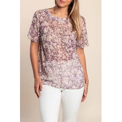 Bluza s kratkimi rokavi, vijola