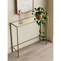 Hanah Home komoda Lisa, 80 cm, zlatna