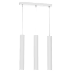 Luster na sajli HUDSON 3xGU10/8W/230V bela