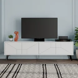 Hanah home TV Komoda Dune Bela