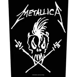 Metallica Scary Guy Našitek za šivanje 36 x 30 cm