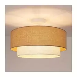 Brilagi - LED plafonski luster BOHO ECO 1xE27/10W/230V prečnik 40 cm bež/krem